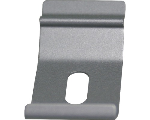 Deckenclip aus Aluminium 89 & 127 mm grau