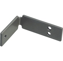 Wandträger seitlich U-Profil aus Aluminium 3GR1 grau-thumb-0