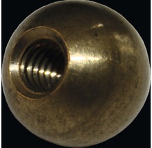 Kugelmutter Ø 3 mm Messing, 4 Stück-thumb-1