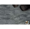FLAIRSTONE Feinsteinzeug Terrassenplatte Monte Polare granit-grau 80 x 40 x 3 cm rektifizierte Kante