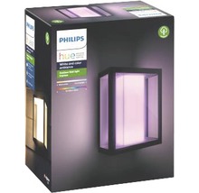 Philips hue LED Wandleuchte Impress White & Color Ambiance 8W 1200 lm schwarz 240x190 mm - Kompatibel mit SMART HOME by hornbach-thumb-6
