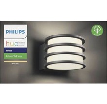 Philips hue LED Wandleuchte Lucca White Ambiance Outdoor 9,5W 806 lm 2700 K warmweiß anthrazit H 215 mm - Kompatibel mit SMART HOME by hornbach-thumb-4