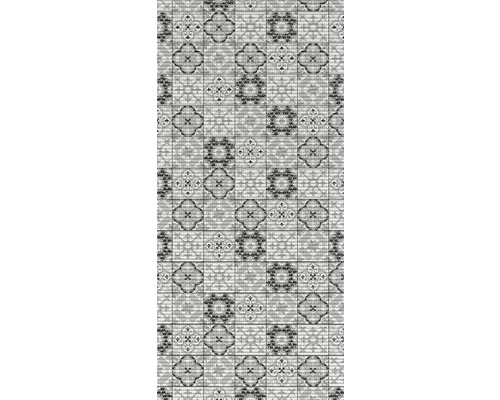 Anti-Rutsch-Matte Weichschaummatte Tile Antique schwarz 65x180 cm-0