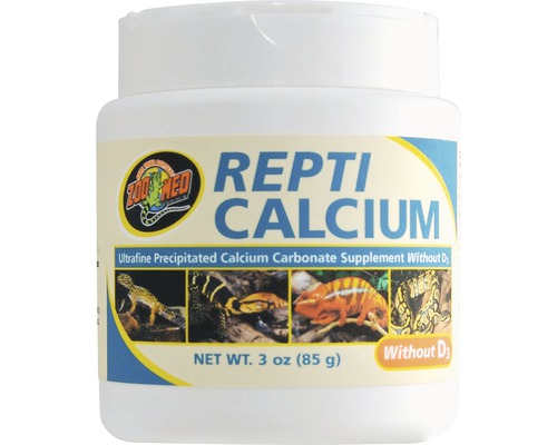Kalzium für Reptilien ZOO MED Repti Calcium ohne D3 85 g