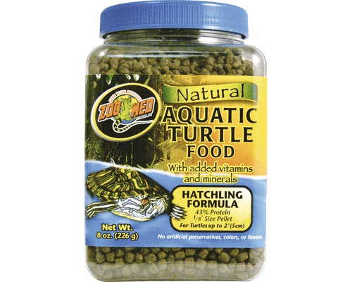 Futterpellets für Wasserschildkröten ZOO MED Natural Aquatic Turtle Food Hatchling 226 g