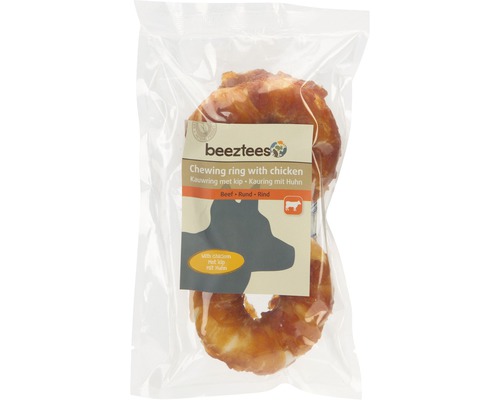 Hundesnack beeztees Kauring Rind mit Huhn 2x7,5 cm