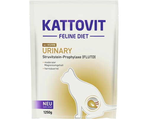 Katzenfutter nass Kattovit Urinary Huhn1250 g-0
