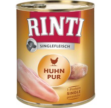 Hundefutter nass RINTI Singlefleisch Huhn pur 800 g-thumb-0