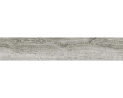 Feinsteinzeug Wand- und Bodenfliese Limewood grau 23,3 x 120 cm-0