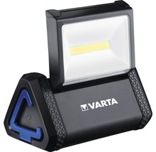 Varta LED Arbeitslampe Taschenlampe Leuchtweite 22 m COB LED inkl. 3x AA Batterien IP54 WORK FLEX AREA LIGHT schwarz-thumb-0