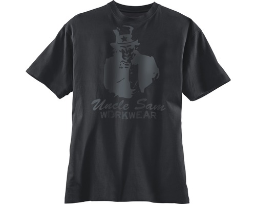 Uncle Sam T-Shirt Gr.L anthrazit/schwarz