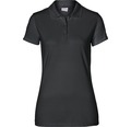Kübler Shirts Polo Damen, schwarz, Gr. 4XL
