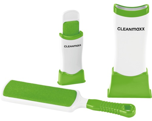 Fusselbürsten-Set CLEANmaxx Fusselschreck 4-teilig grün