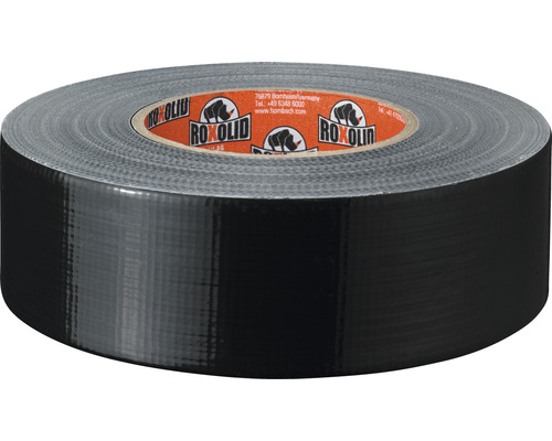 Roxolid Profi Duct Tape Gewebeband schwarz 50m x 48mm-0