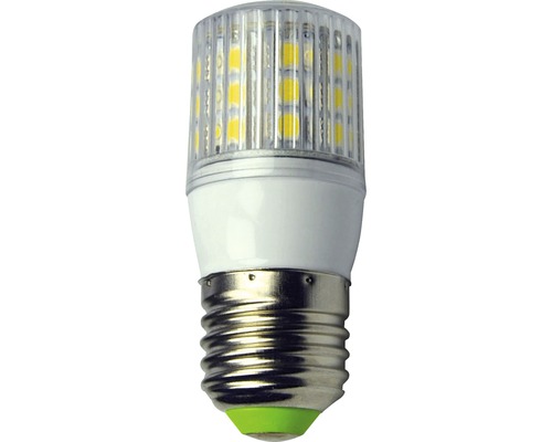 LED SMD-Epistar Tubular-Lampe E27/4W 330 lm 2700 K warmweiß 24er klar/silber