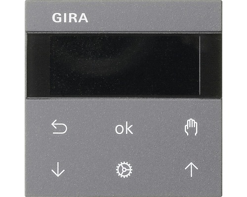 Gira Jalousie + Schaltuhr Display 536628 E2/Event anthrazit-0