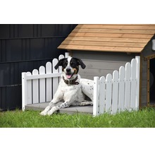 Hundehütte Porch mit Terrasse 146,3x90x96 cm-thumb-6