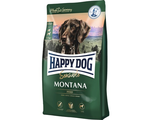 Hundefutter trocken HAPPY DOG Sensible Montana Pferd 4 kg