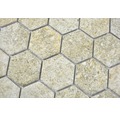 Keramikmosaik HX Curio GB Hexagon 32,5x28,1 cm Beige