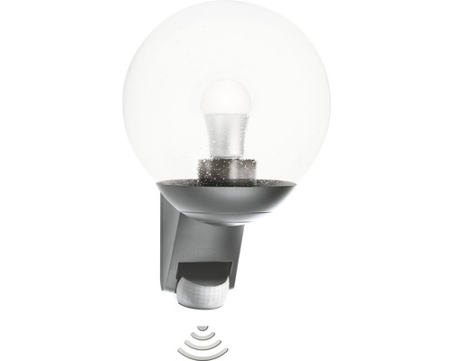 Steinel LED Sensor Außenwandleuchte 1-flammig H 307 mm L 585 S anthrazit/klar-0