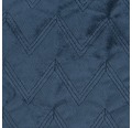 Kissenhülle Velvet Dream 01 Uni dunkelblau 50x50 cm