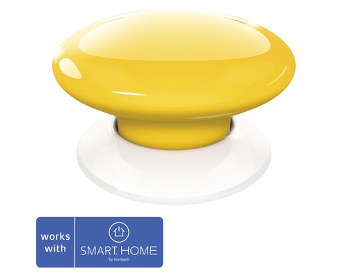 Fibaro Smart Button gelb - Kompatibel mit SMART HOME by hornbach