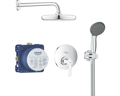 Unterputz Duschsystem Grohe Get 25220001 Mit Vitalio Start 210 Chrom Bei Hornbach Kaufen