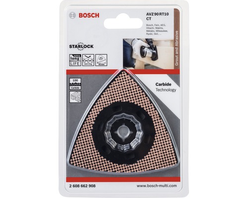 Bosch Starlock Schleifplatte AVZ90 RT10-0