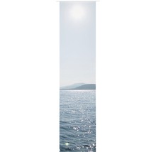 Schiebegardine Ocean blau 245x60 cm-thumb-2