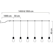 10er LED Biergartenkette Konstsmide bernstein-thumb-6
