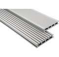 Konsta WPC Terrassendiele Primera grau gebürstet 26x145x5400 mm