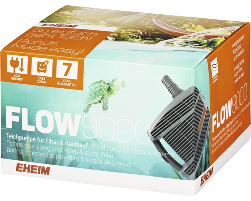 Teichpumpe EHEIM FLOW9000 für Filter & Bachlauf