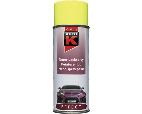 Auto-K Effect Neon Lackspray gelb 400 ml