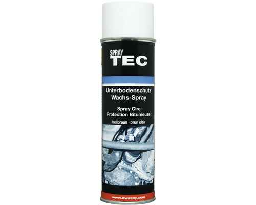 SprayTec Unterbodenschutz Wachs Spray hellbraun 500 ml-0