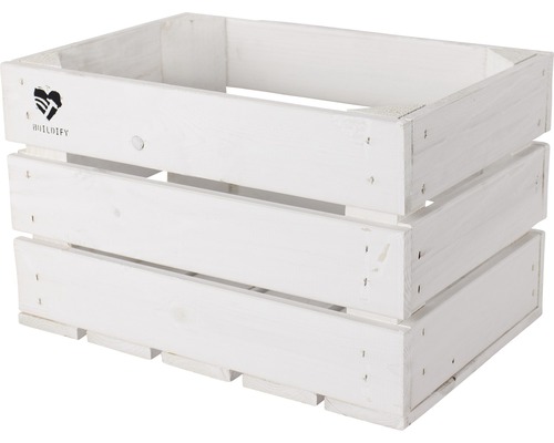 Buildify Kiste weiß 34x23x21 cm