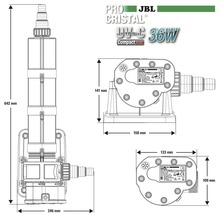 UV-C Wasserklärer JBL ProCristal UV-C Compact Plus 36W-thumb-1
