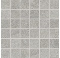 Feinsteinzeugmosaik Udine grau unglasiert 30x30 cm