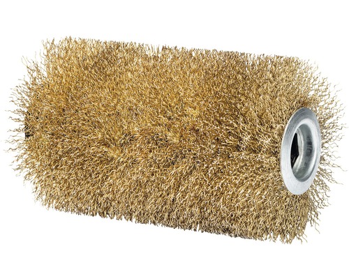 GLORIA Steinbürste PRO - zur Reinigung von Steinoberflächen, Stahldrahtbürste für alle Brush Geräte außer WeedBrush-0