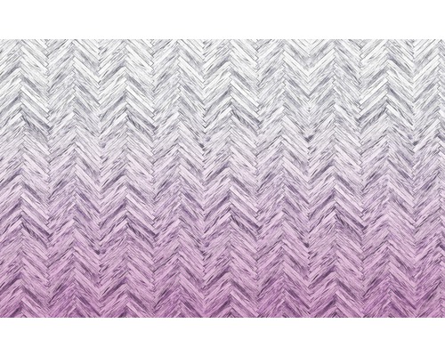 Fototapete Vlies Herringbone Pink 4-tlg. 400 x 250 cm-0