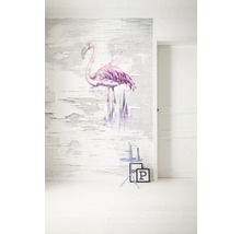 Fototapete Vlies Pink Flamingo 2-tlg. 200 x 250 cm-thumb-1