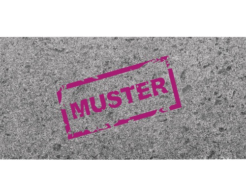 Muster zu Flairstone Granit Terrassenplatte silver grey