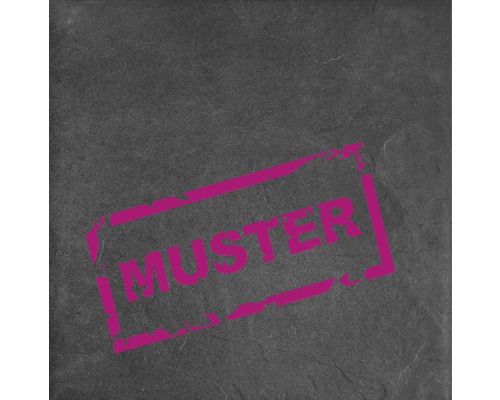 Muster zu Flairstone Feinsteinzeug Terrassenplatte Slate black