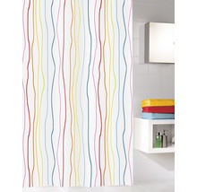 Duschvorhang Kleine Wolke Jolie Textil multicolor 120 x 200 cm-thumb-0