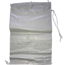 Sandsack/Gewebesack mit Bindeband PP-Kunststoff weiss 60 x 40 cm Pack = 10 St-thumb-0