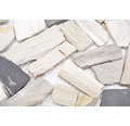 Natursteinmosaik Bruch/Ciot mix wood stone fossil