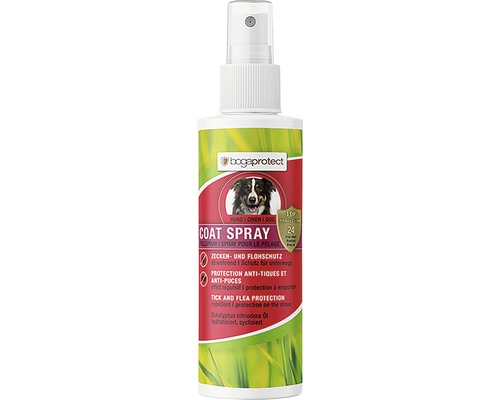 Zecken- und Flohschutz bogaprotect Coat Spray Sprühlösung für Hunde 100 ml