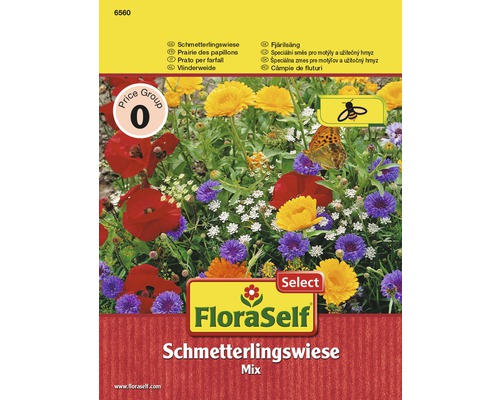 Blumenwiesensamen FloraSelf Select 'Schmetterlingswiese' 8 m²-0
