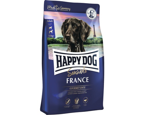 Hundefutter trocken HAPPY DOG Supreme France 4 kg
