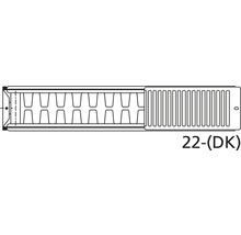 Ventilheizkörper Rotheigner 8-fach Typ DK 500x400 mm RAL geprüft-thumb-2