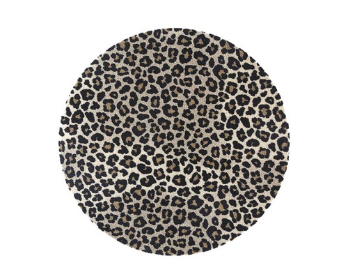 Fußmatte Schmutzfangmatte Universal Safari beige Ø 100 cm | HORNBACH